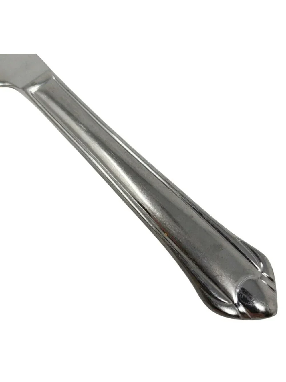 Mikasa CLASSICO Satin Stainless Flatware Dinner Knives x 6 Frosted Handle Glossy